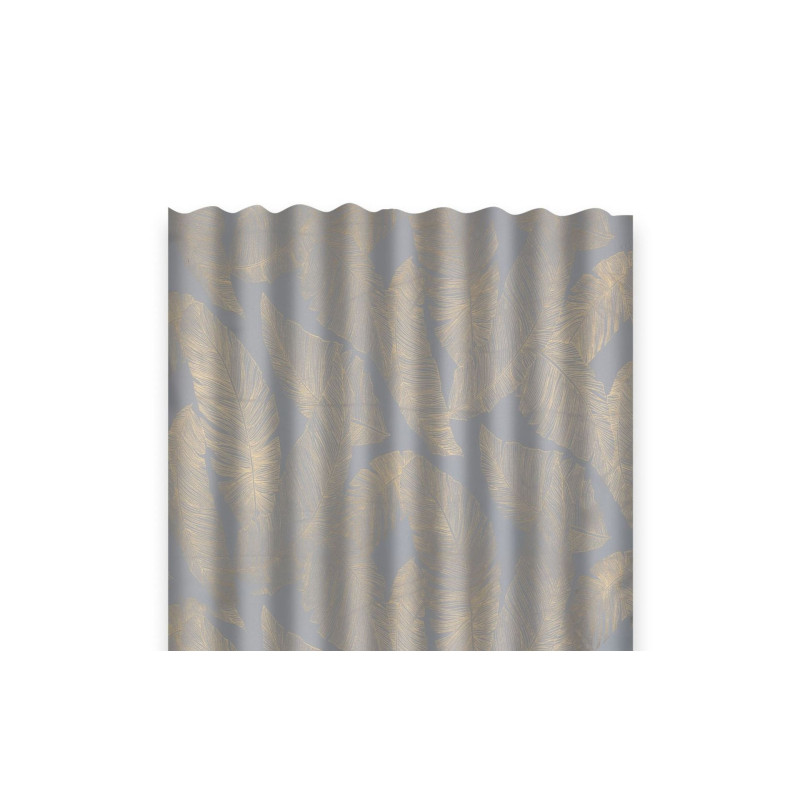 Zasłona z taśmą GREAT CHIC 135x300 bia/zł